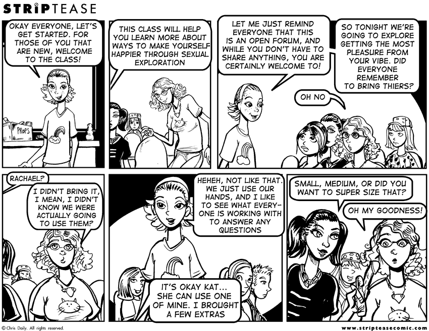 Strip Tease Comic