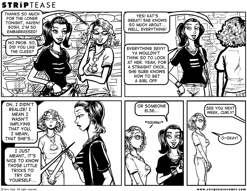 Strip Tease Comic