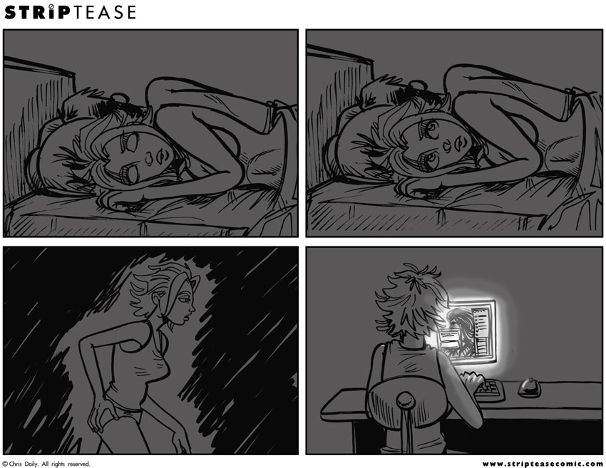 Strip Tease Comic