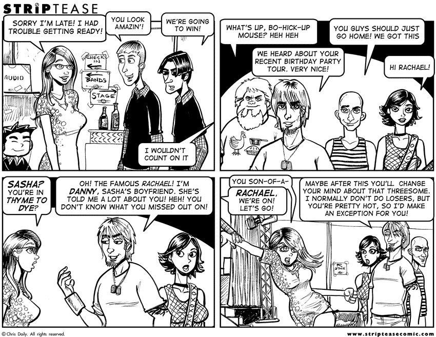 Strip Tease Comic