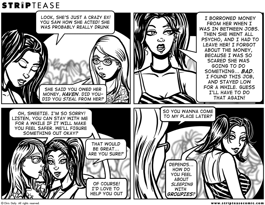 Strip Tease Comic