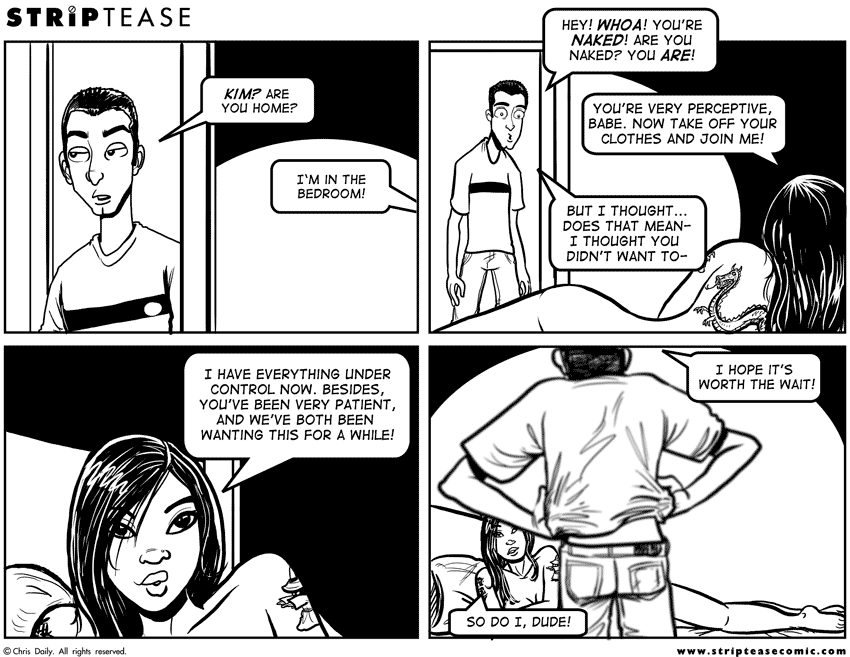 Strip Tease Comic