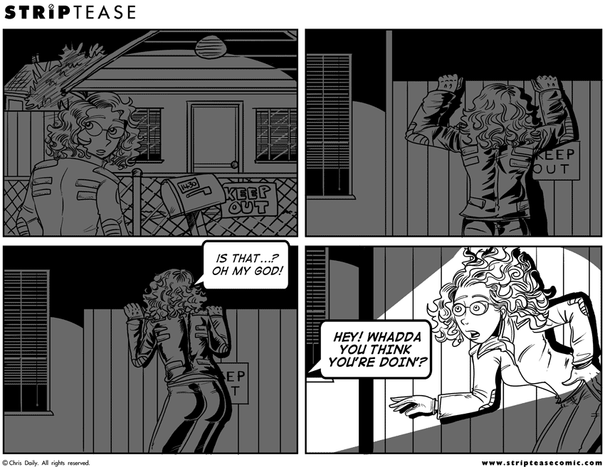 Strip Tease Comic
