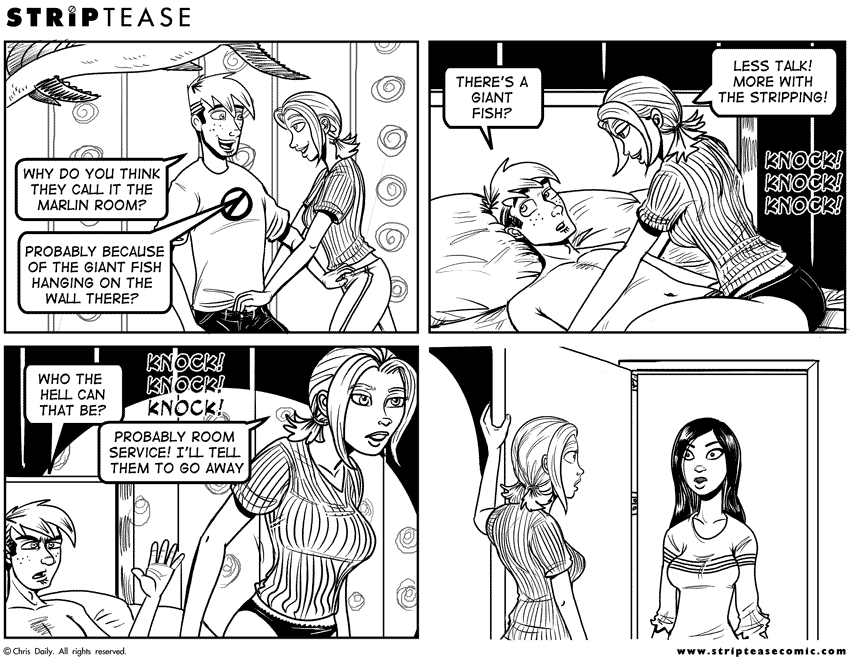 Strip Tease Comic