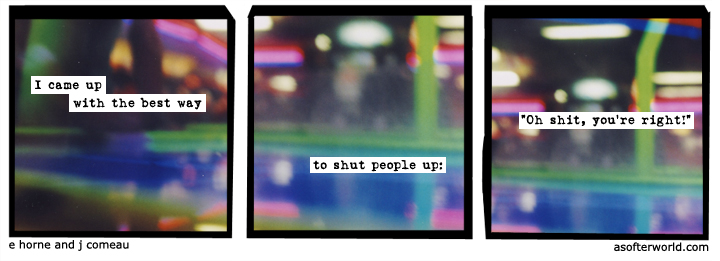 a softer world