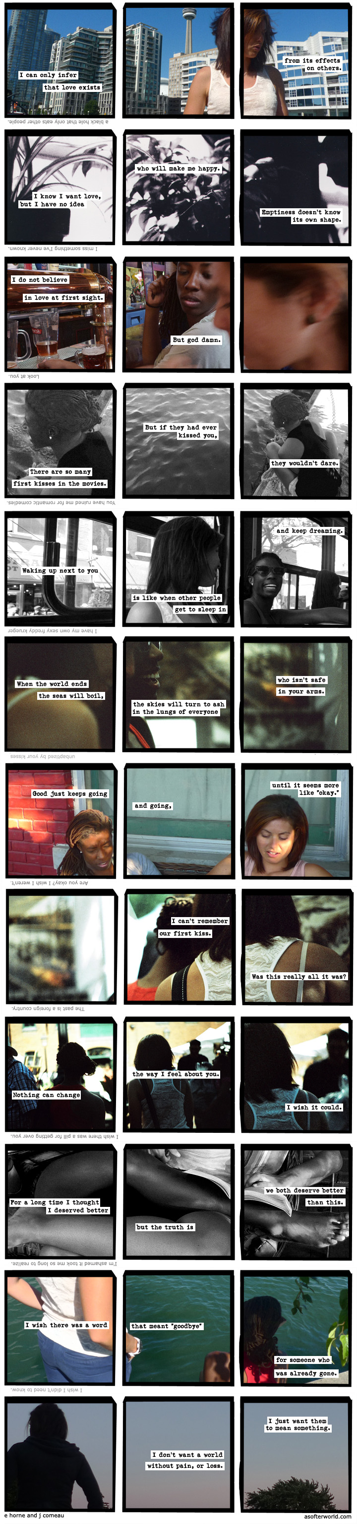 a softer world