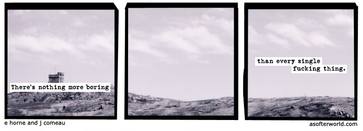 a softer world