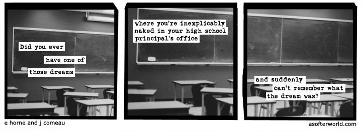 a softer world