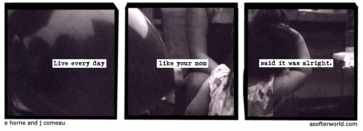 a softer world