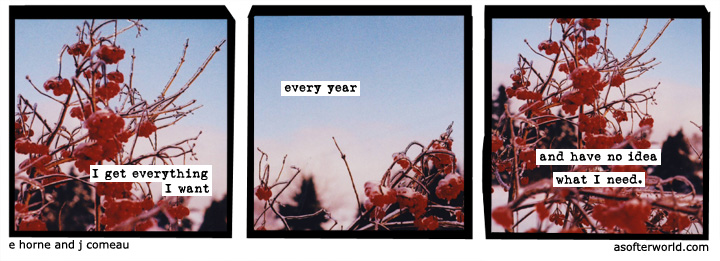 a softer world