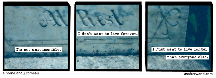 a softer world