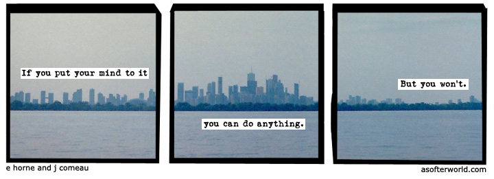 a softer world